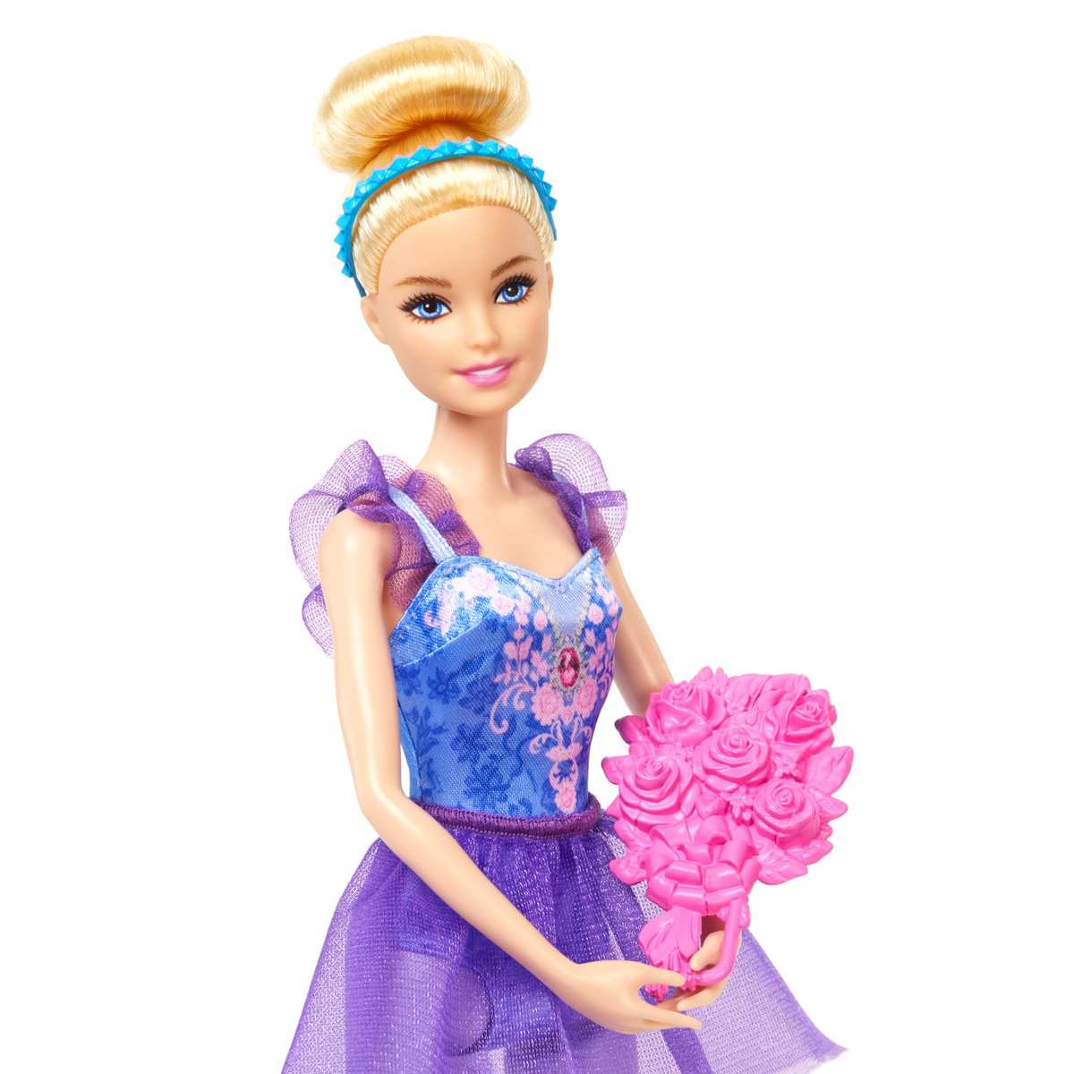 Barbie Ballettstudio Set mit 2 Puppen + 9 Zubehörteilen zusätzlichem Outfit 3+ HXC37