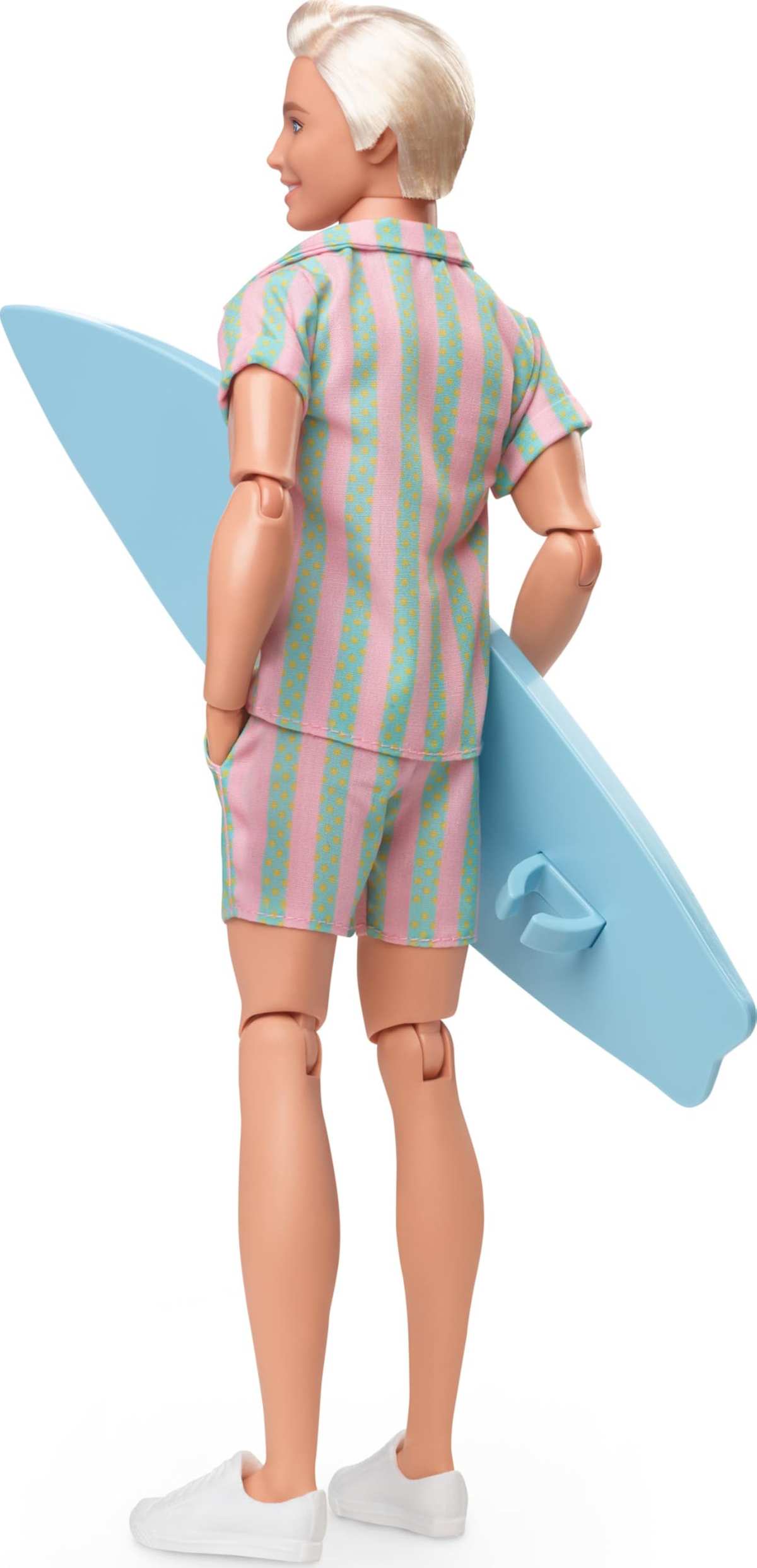 Barbie THE Movie Puppe Ken Surfbrett Turnschuhen beweglich blond 3+ HPJ97