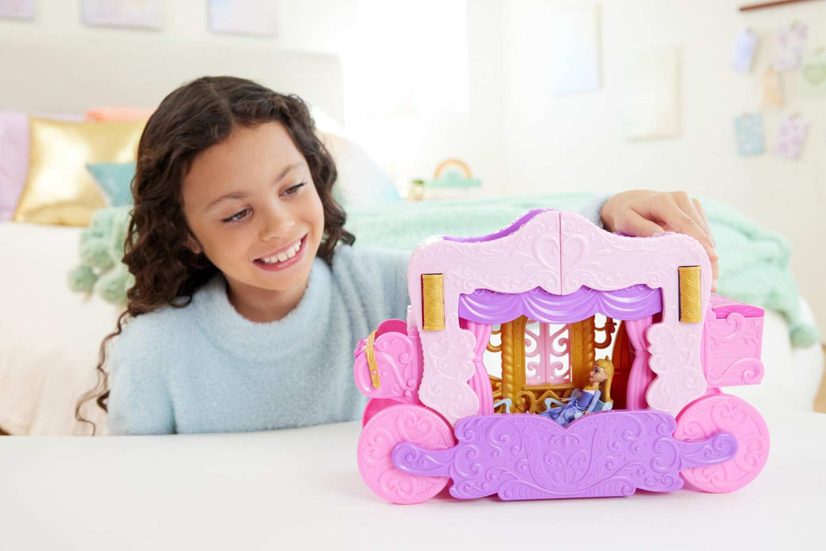 Mattel Disney Princess Kutsche-zu-Schloss Spielset ab 3 Jahre