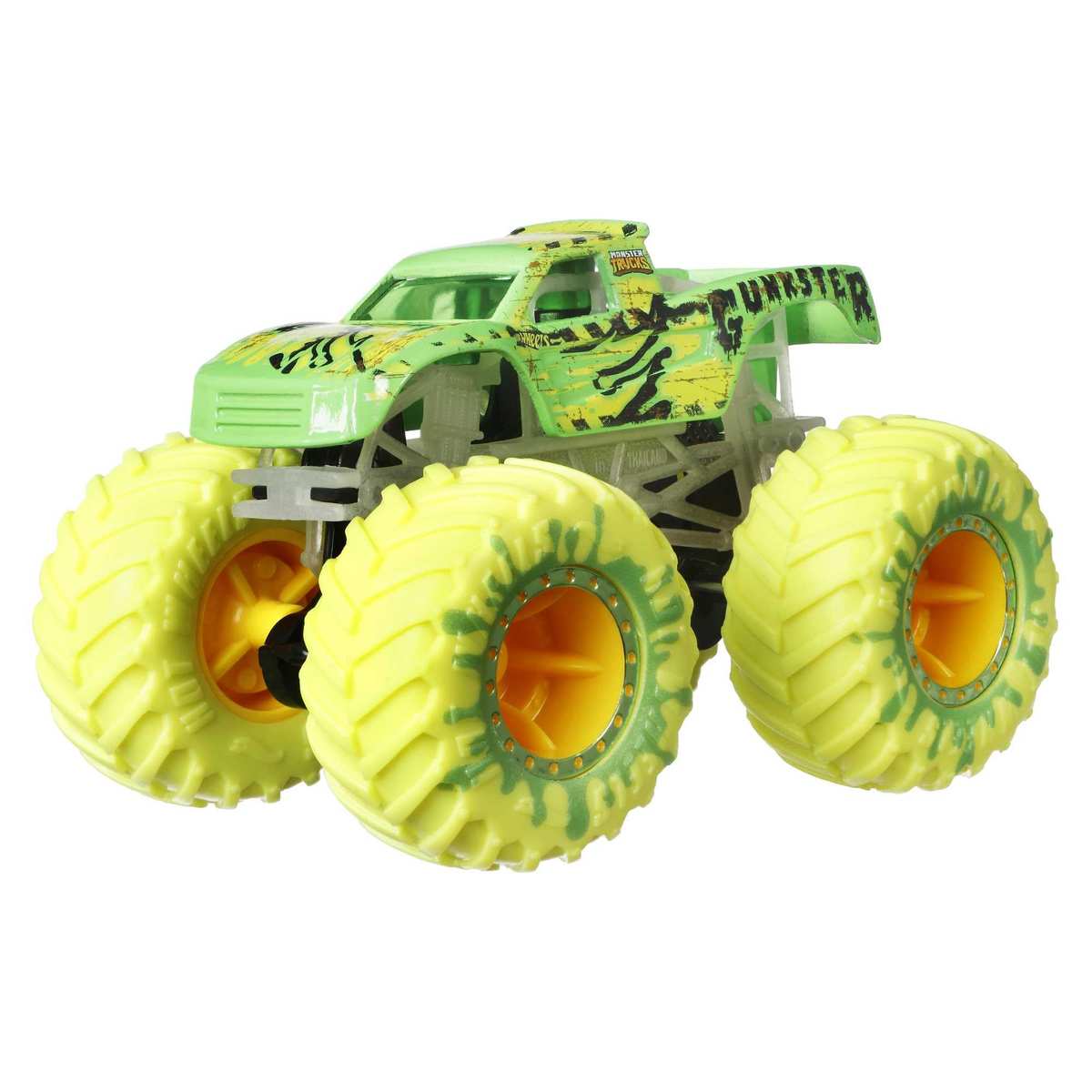 Hot Wheels Monster Trucks Multipack leuchtend im Dunkeln 10 Fahrzeuge 1:64 HCB57 3+