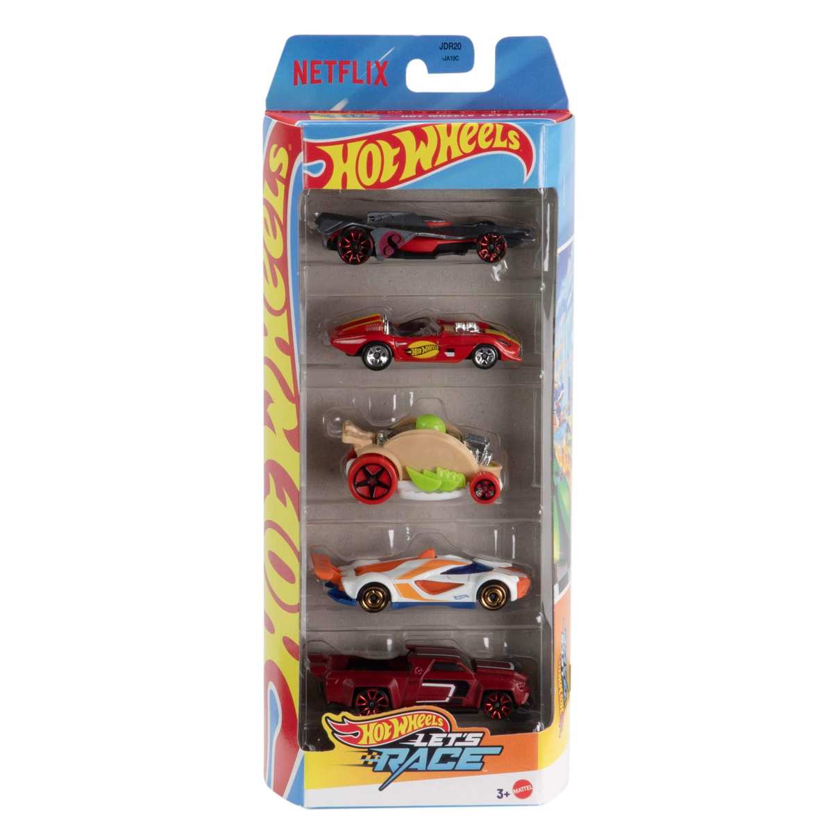 Hot Wheels Let’s Race 5er-Pack Spielzeugautos ab 3 Jahre