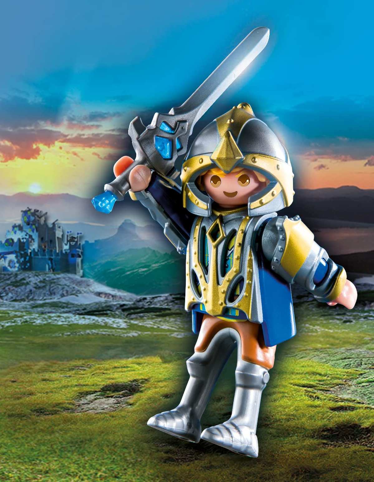 PLAYMOBIL Novelmore 71301 Novelmore - Arwynn mit Invincibus, ab 4 Jahren