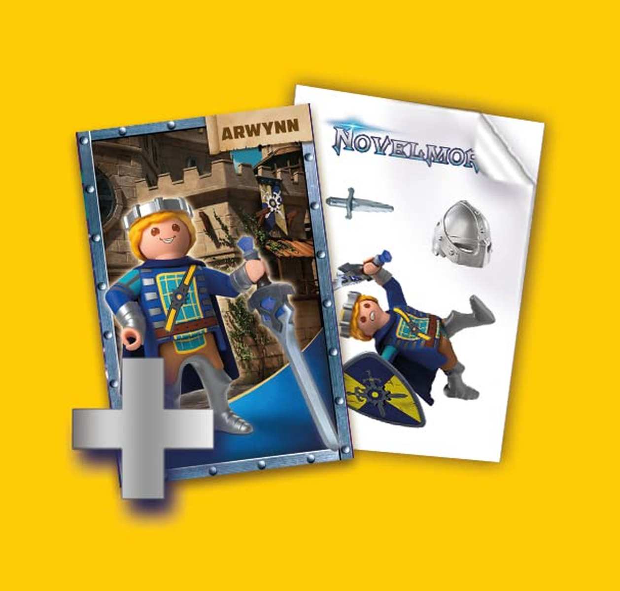 PLAYMOBIL Novelmore 71301 Novelmore - Arwynn mit Invincibus, ab 4 Jahren