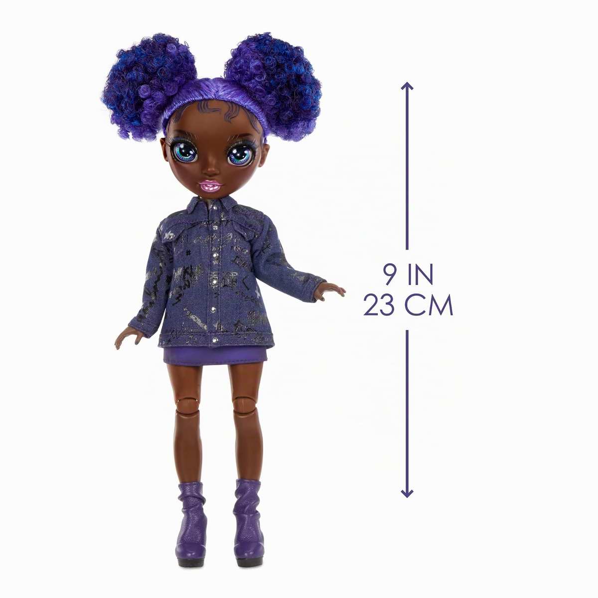 Rainbow High Junior High KRYSTAL BAILEY 23 cm Regenbogen Modepuppe mit Outfit & Accessoires 6+