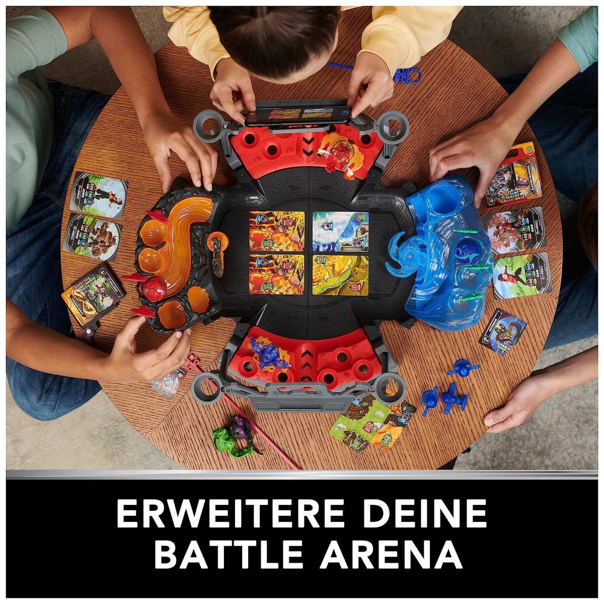 Bakugan 3.0 Training Set Core Ball Octogan Wasser-Clan Trainingslandschaft Actionfigur Sammelkarten 6+