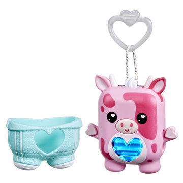 Hasbro Nano-MALS Mootilda die rosa Kuh elektronisches Fidget-Tierchen
