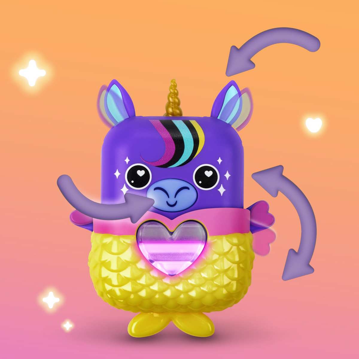 Hasbro Nano-MALS Stardream das Einhorn elektronisches Fidget-Tierchen 5+