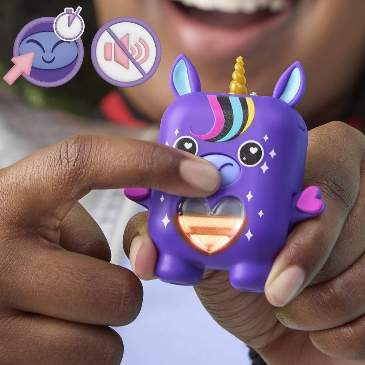Hasbro Nano-MALS Stardream das Einhorn elektronisches Fidget-Tierchen 5+