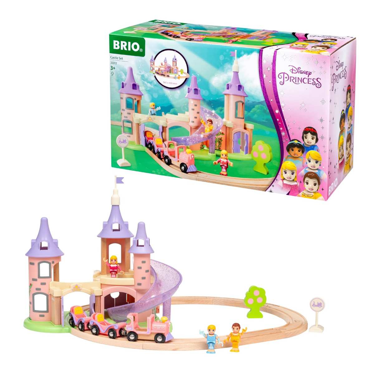 BRIO World Disney Traumschloss Eisenbahn Set Spielzeug ab 3 Jahre
