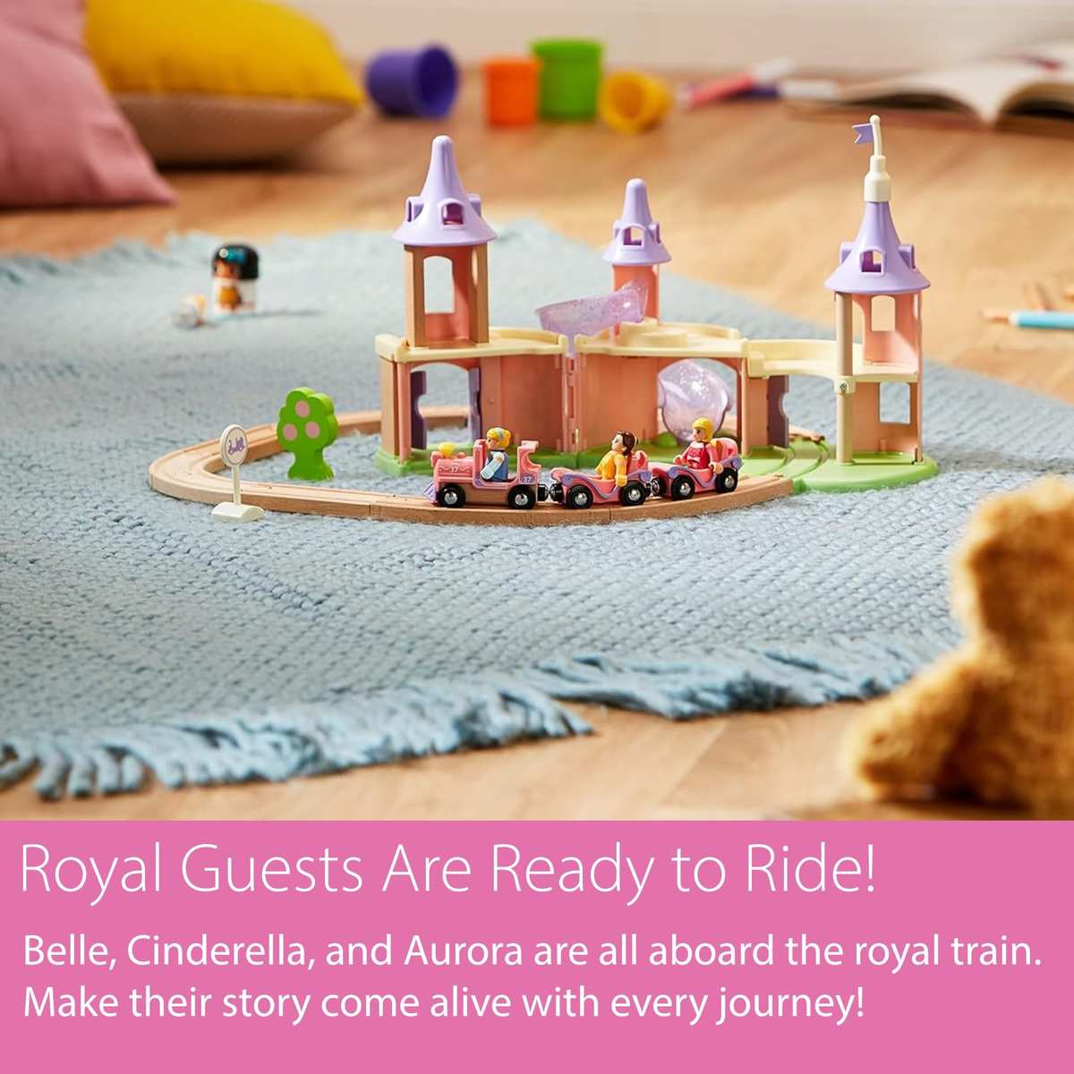 BRIO World Disney Traumschloss Eisenbahn Set Spielzeug ab 3 Jahre