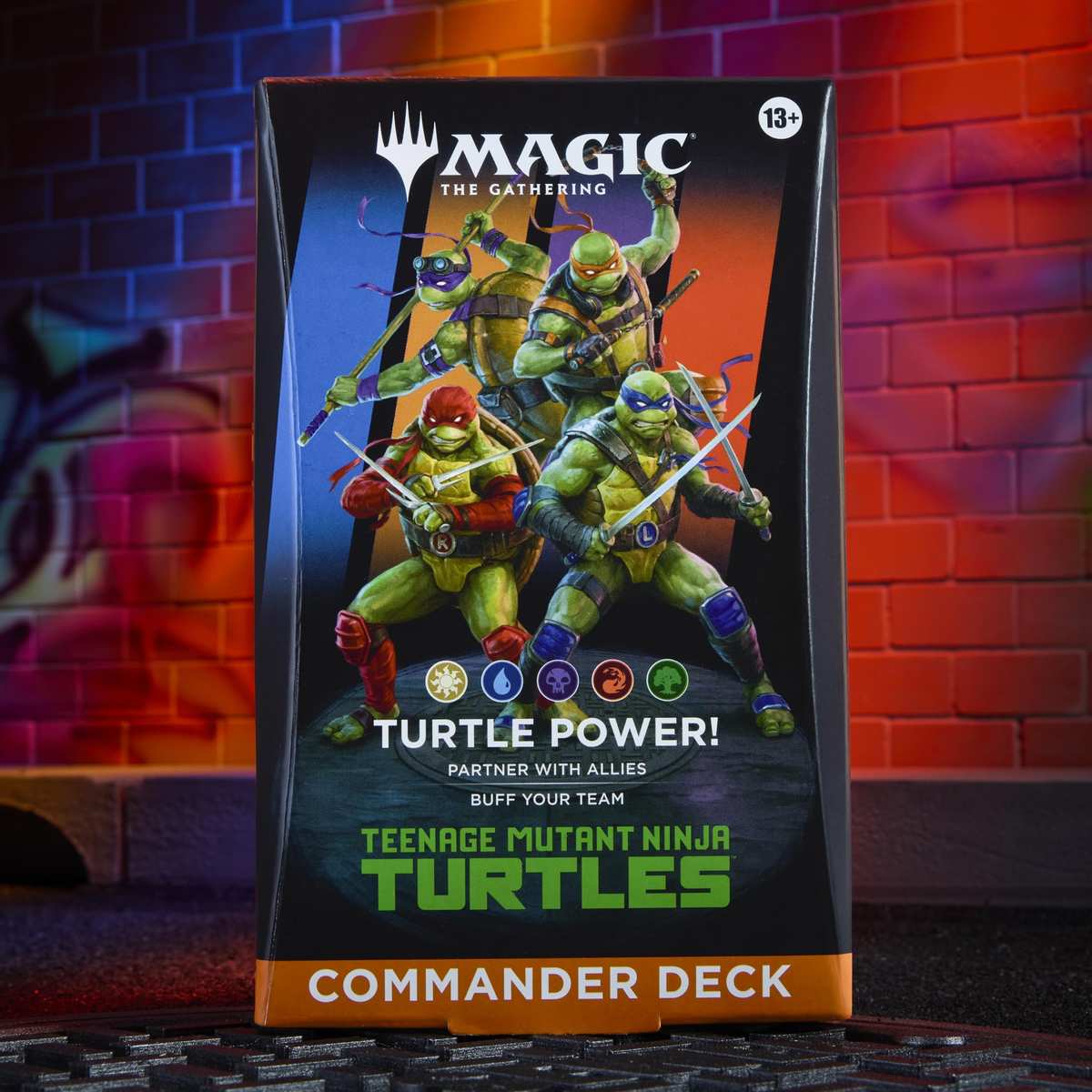 Magic: The Gathering Teenage Mutant Ninja Turtles Commander Deck Turtle-Power Englische Version