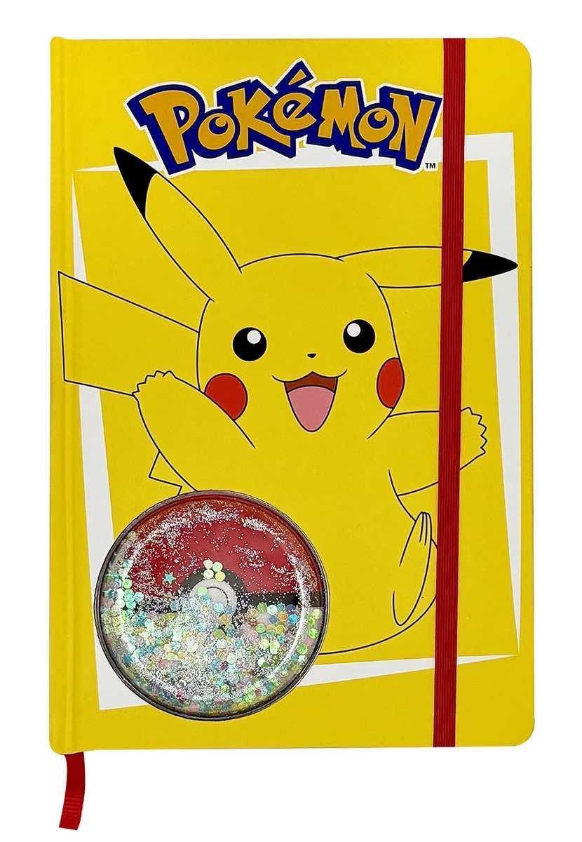Pokémon Tagebuch Set Pikachu Gelbes Notizbuch