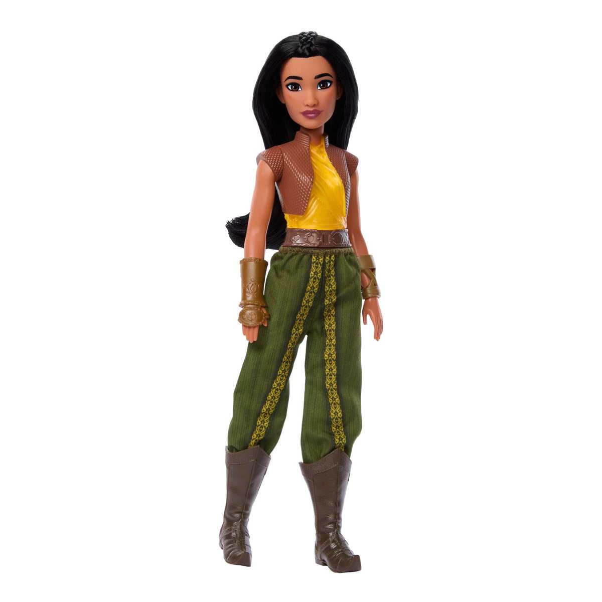 Mattel Disney Prinzessin Raya Modepuppe im klassischen Outfit 3+
