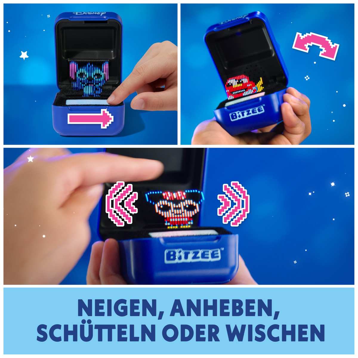 Bitzee Disney & Pixar digitales interaktives Spielzeug, ab 5 Jahren