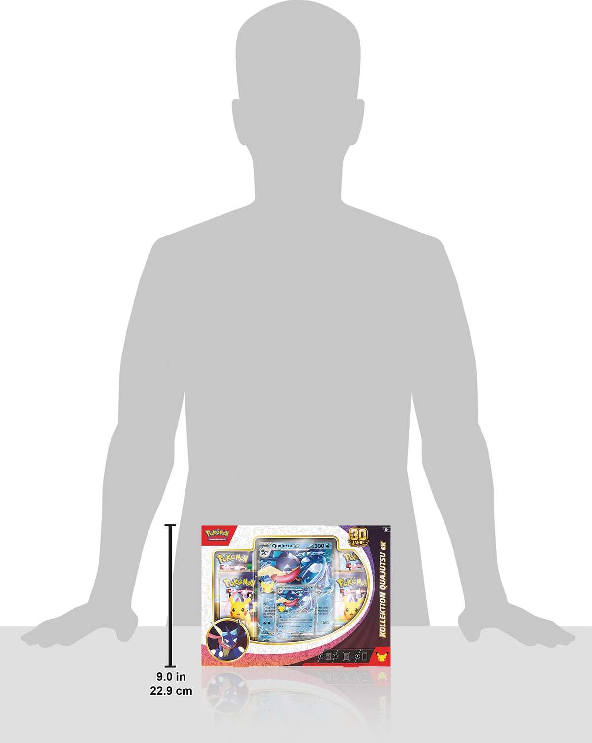 Pokémon 30 Jahre Kollektion Quajutsu-ex Sammelkartenspiel