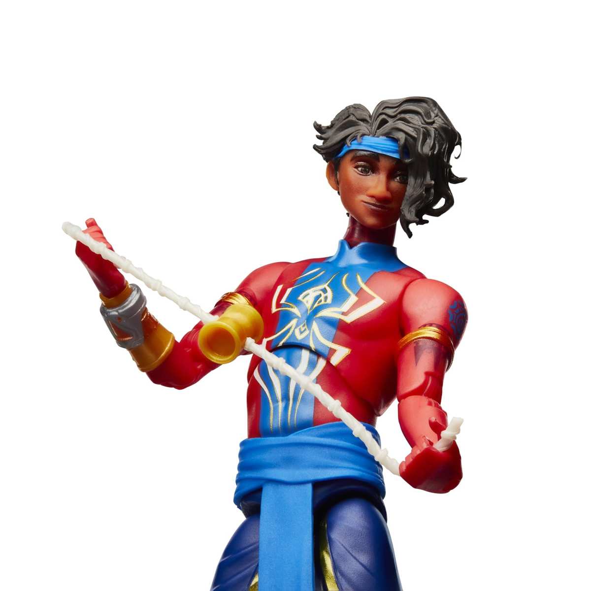 Marvel Legends Series Pavitr Prabhakar, Action-Sammelfigur zu Spider-Man: Across The Spider-Verse (15 cm), Rot, Blau