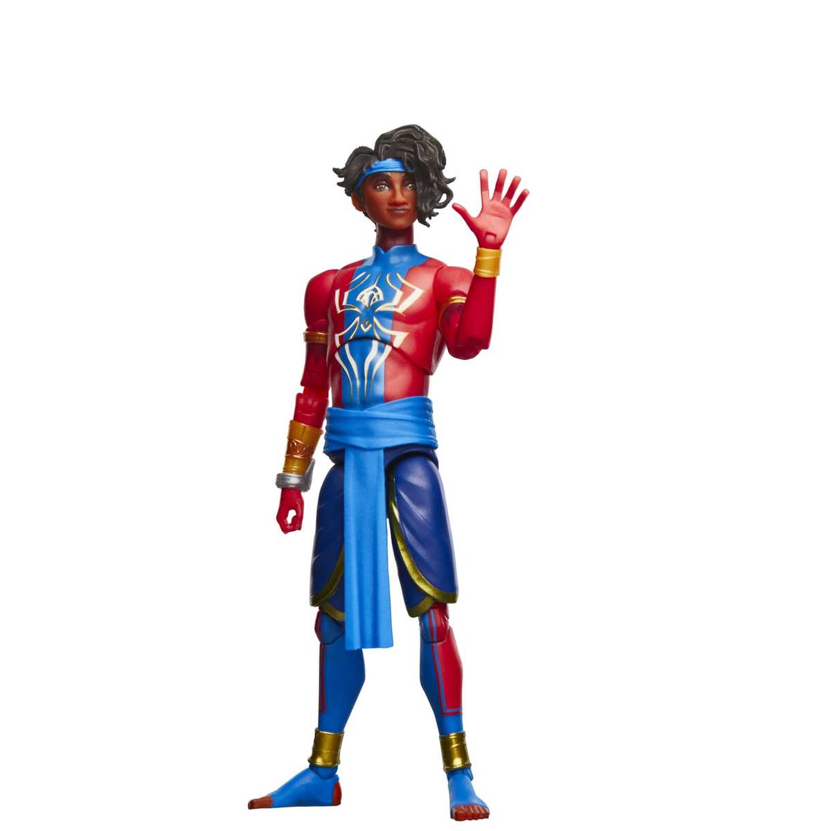 Marvel Legends Series Pavitr Prabhakar, Action-Sammelfigur zu Spider-Man: Across The Spider-Verse (15 cm), Rot, Blau