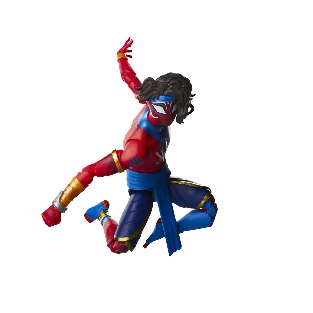 Marvel Legends Series Pavitr Prabhakar, Action-Sammelfigur zu Spider-Man: Across The Spider-Verse (15 cm), Rot, Blau