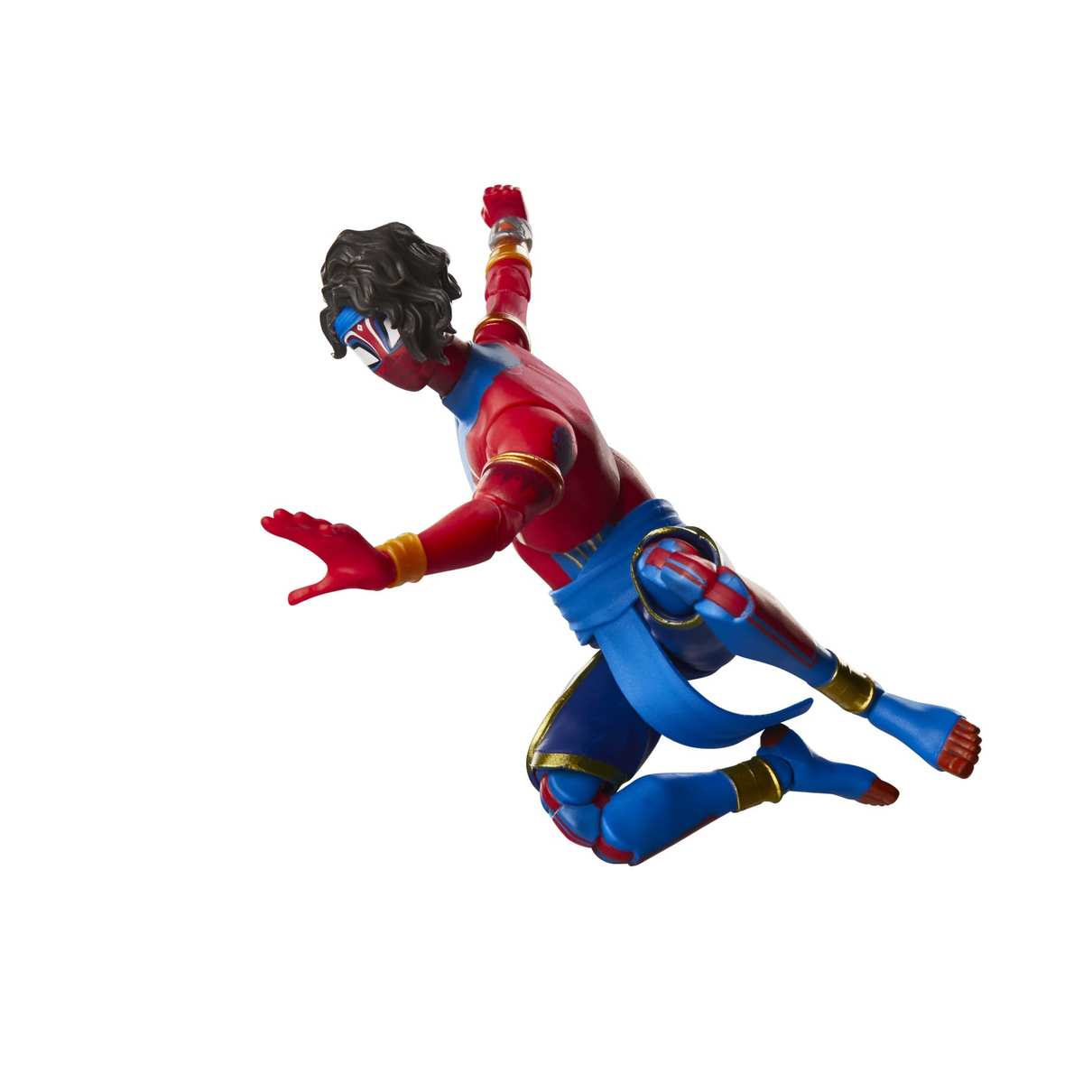 Marvel Legends Series Pavitr Prabhakar, Action-Sammelfigur zu Spider-Man: Across The Spider-Verse (15 cm), Rot, Blau