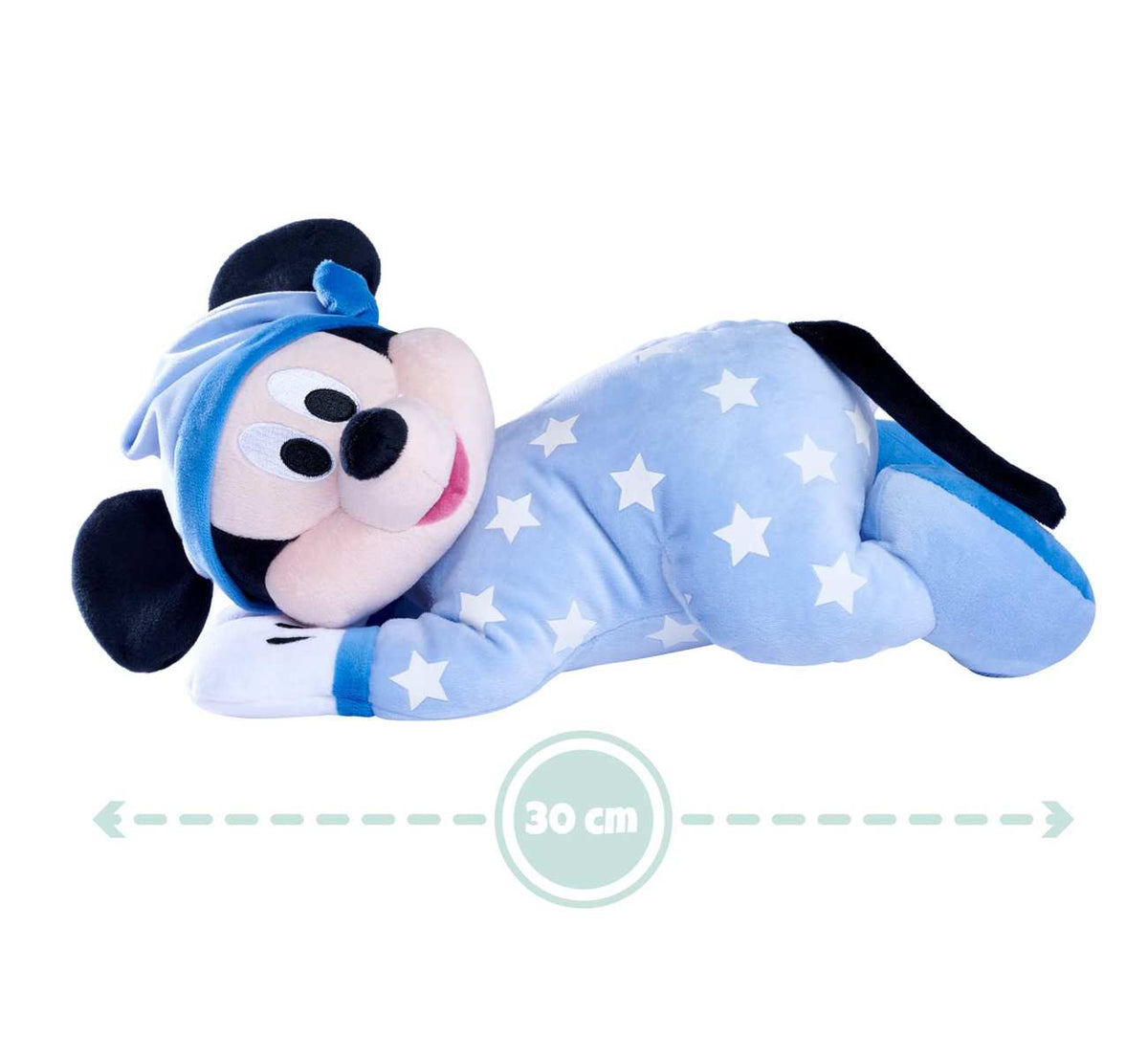 Simba 6315870350 Disney Gute Nacht Mickey Maus 30cm Glow in The Dark Plüsch
