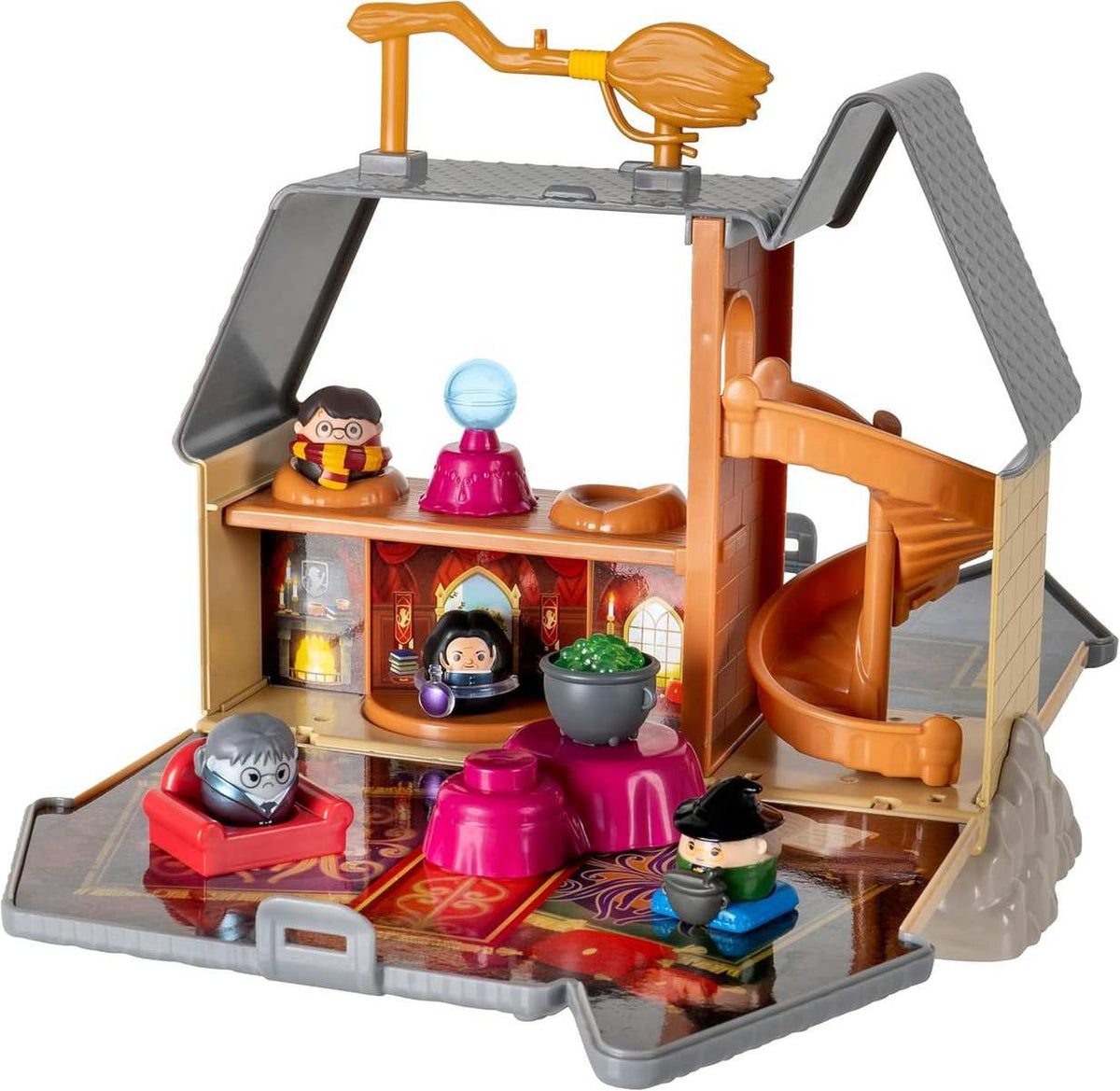 Squish-a-longs SQAL0112 Harry Potter Hogwarts Schloss Mini-Squish Spielset
