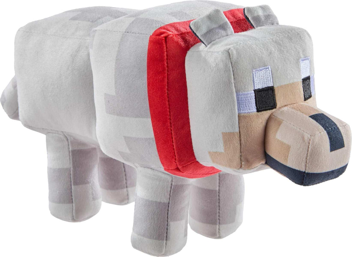 Mattel Minecraft Kuscheltier Gezähmter Wolf 20 cm ab 3 jahre