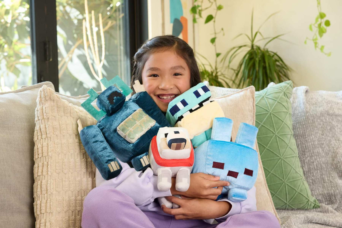 Mattel Minecraft Kuscheltier Gezähmter Wolf 20 cm ab 3 jahre