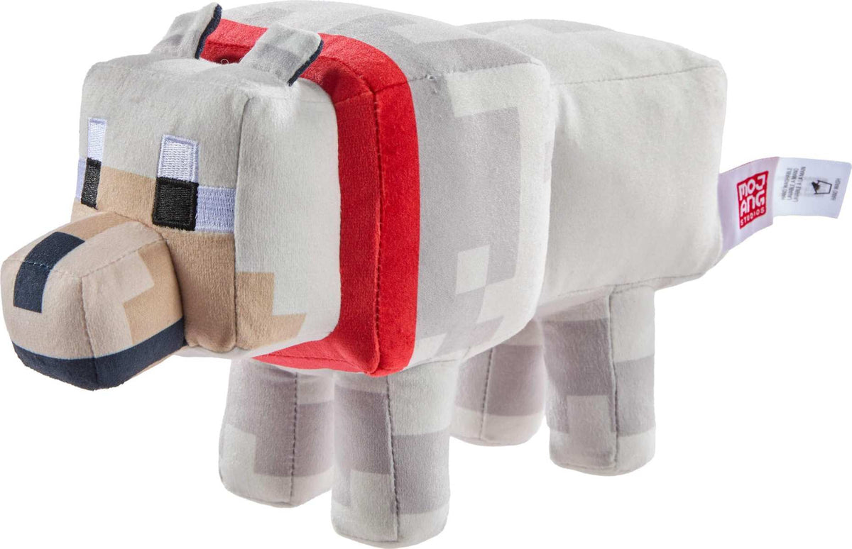 Mattel Minecraft Kuscheltier Gezähmter Wolf 20 cm ab 3 jahre
