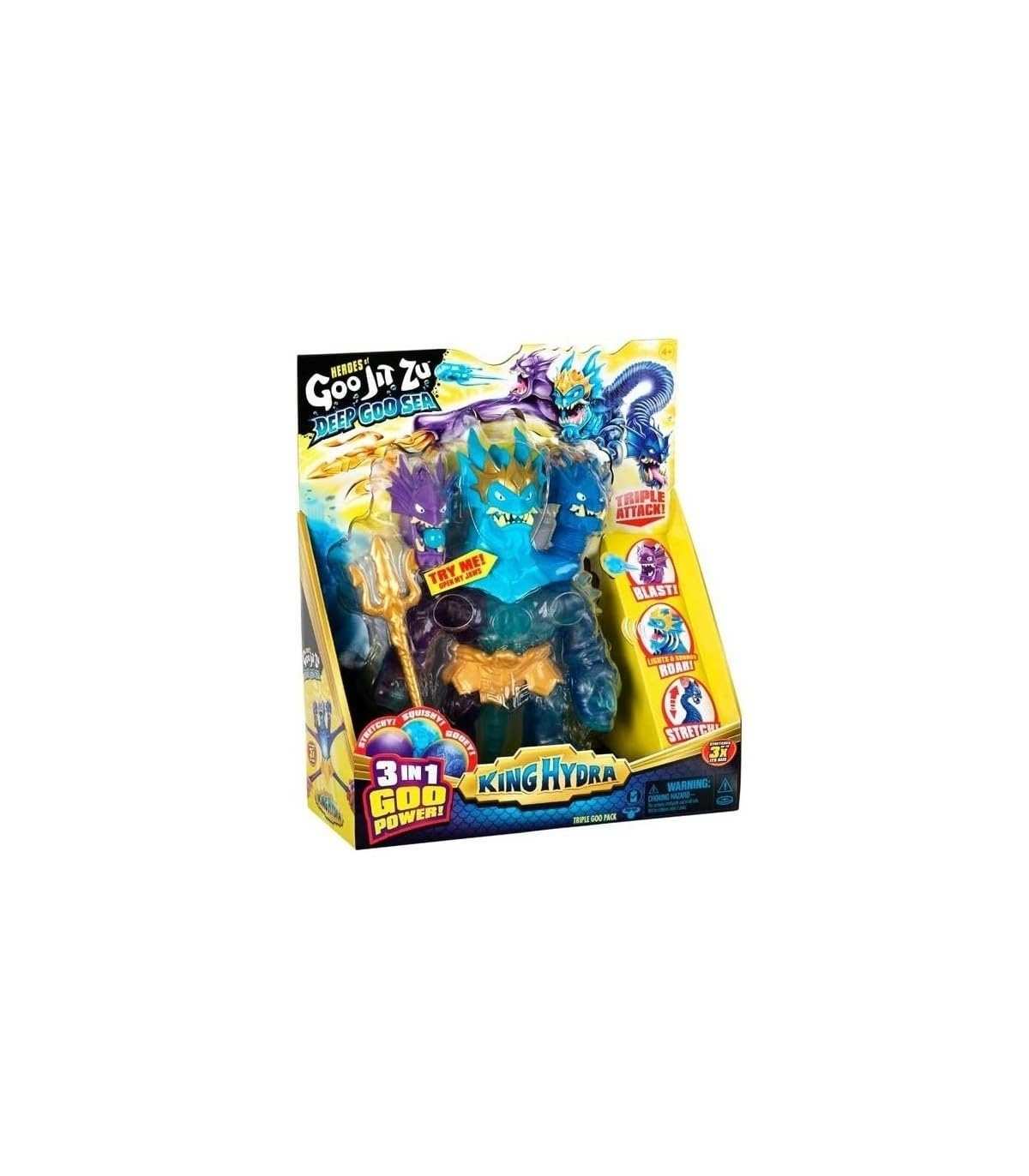 Heroes of GOO JIT Zu Bandai CO99999 King Hydra Deep GOO Sea Actionfigur 4+