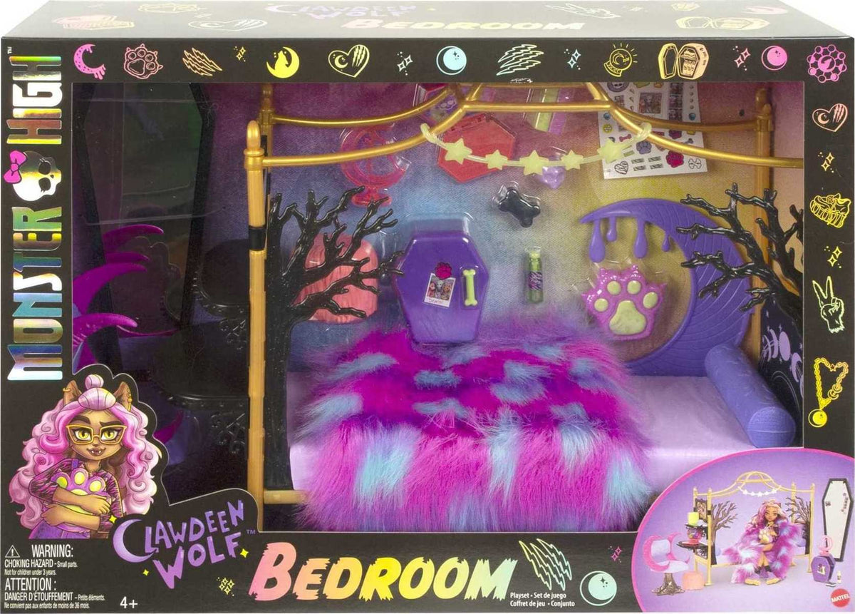 Monster High Clawdeen Violett Rosa Spielset