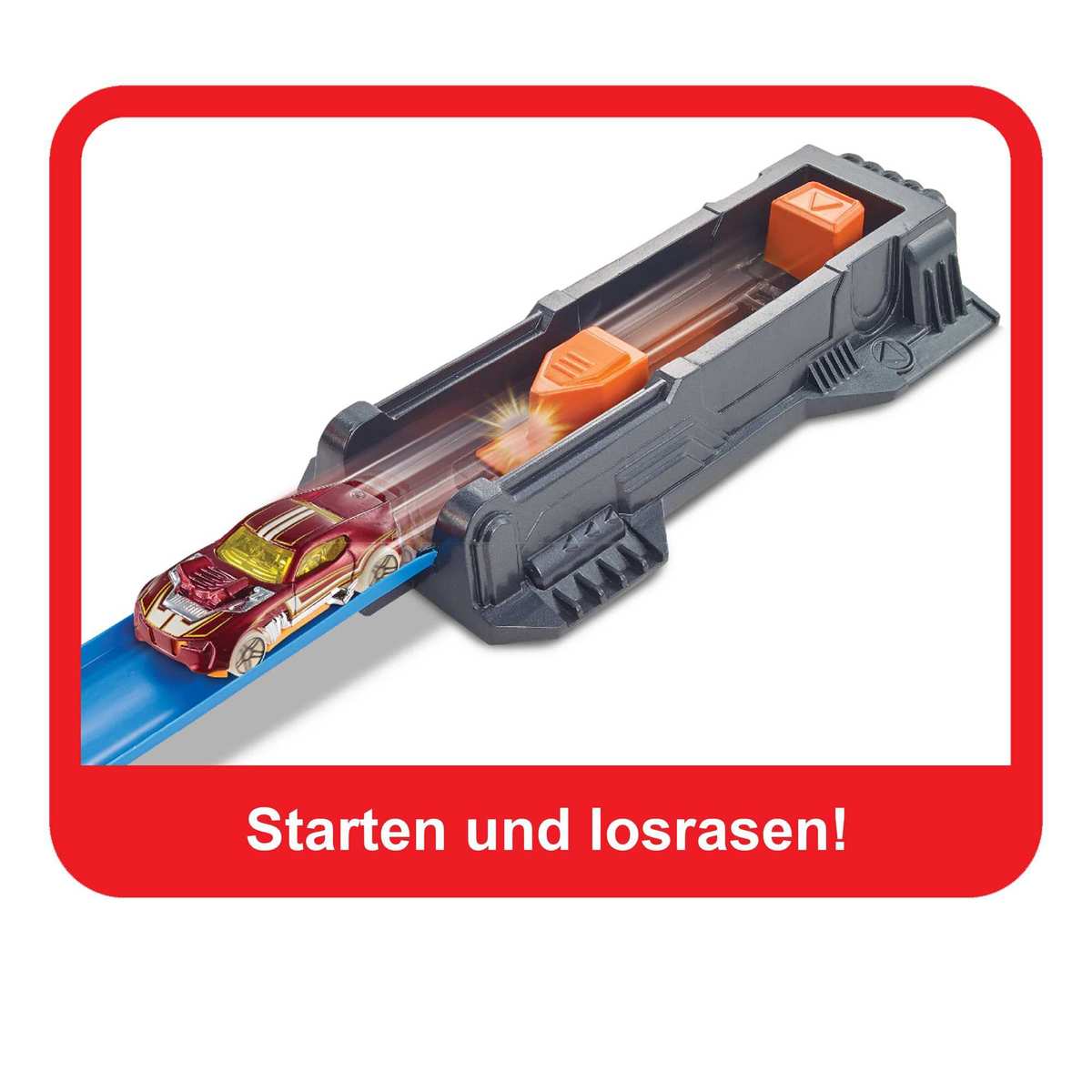 Hot Wheels Corkscrew Crash Streckenset & Spielzeugauto Looping 5+