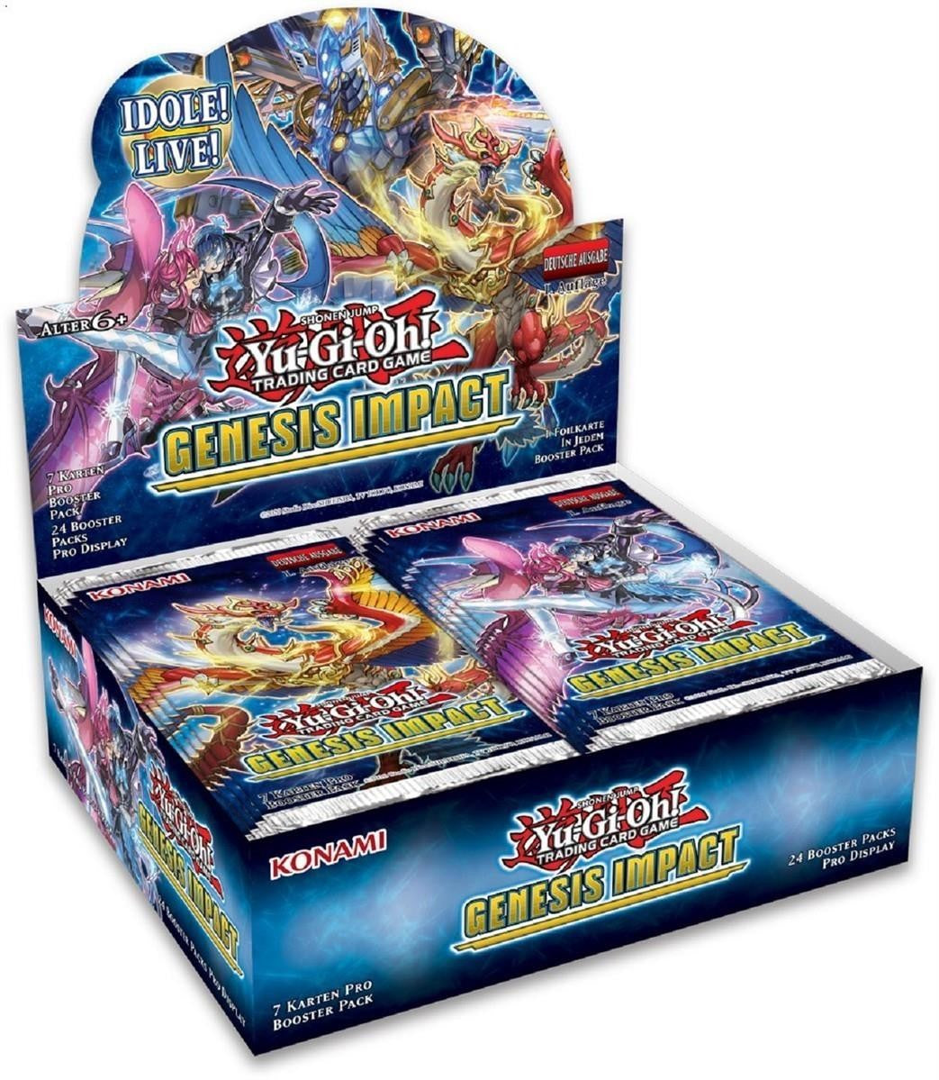 Yu-Gi-Oh! Genesis Impact 24 Booster Display Deutsch