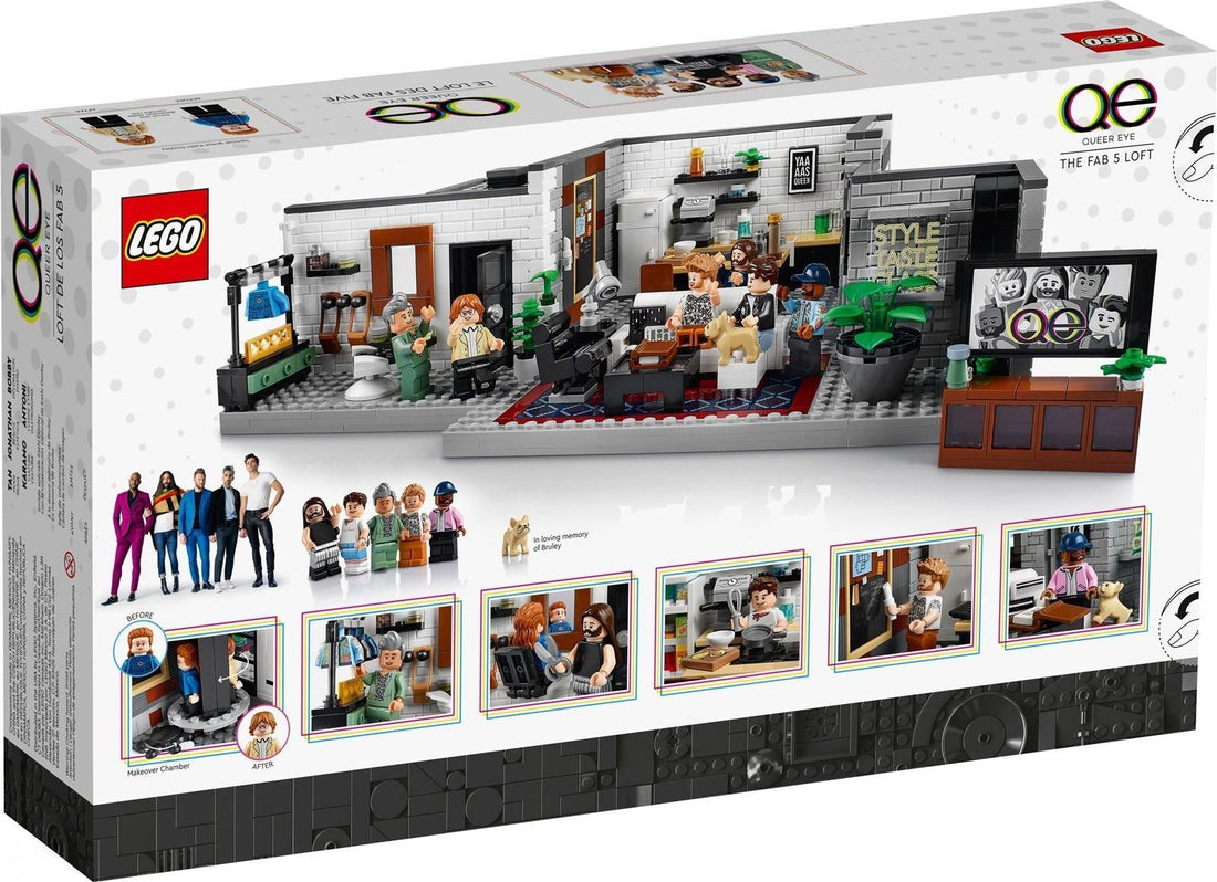 LEGO® Icons 10291 Queer Eye – Das Loft der Fab 5