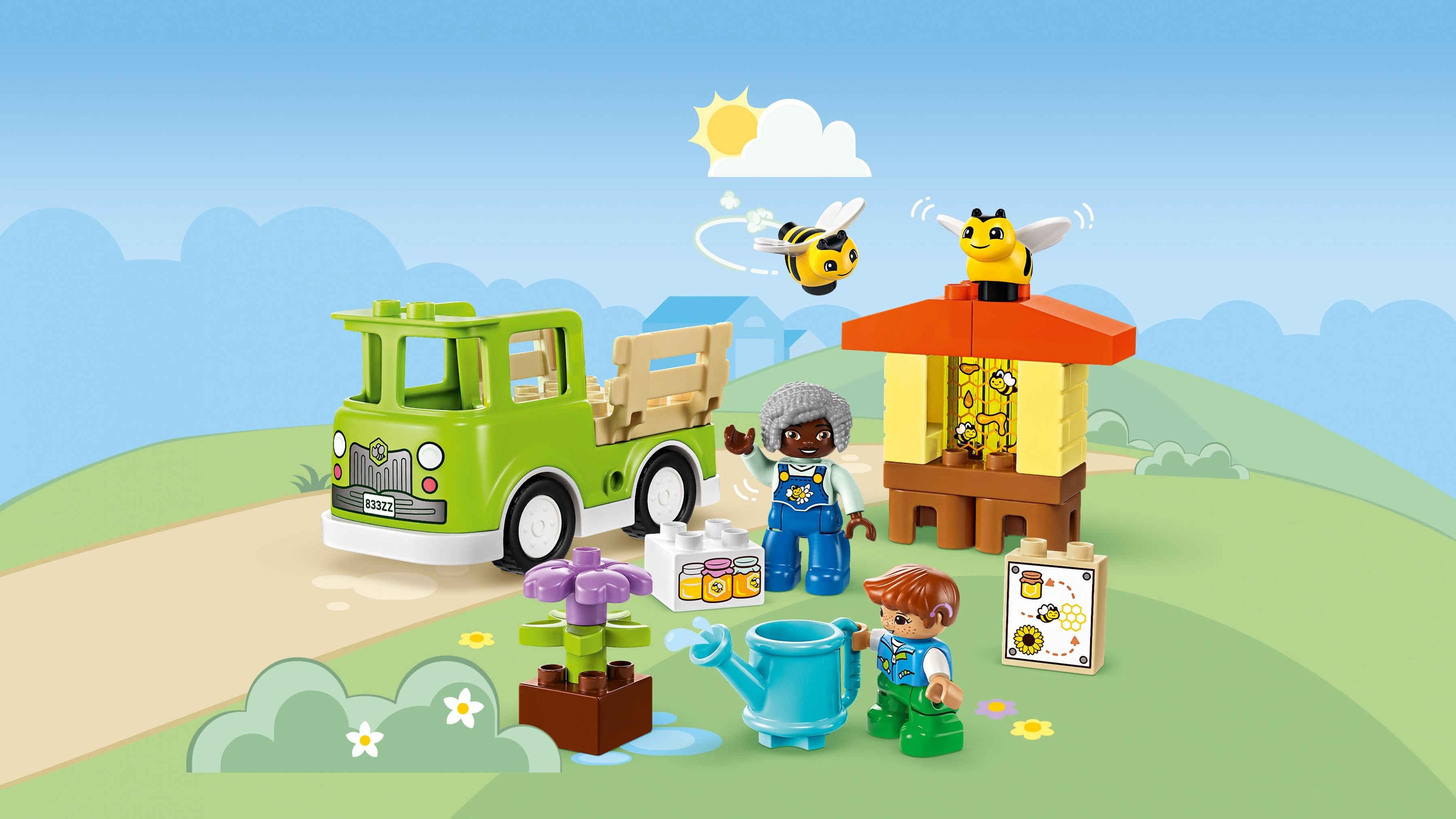 LEGO® DUPLO® 10419 Imkerei und Bienenstöcke
