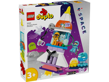 LEGO® DUPLO® 10422 3-in-1-Spaceshuttle für viele Abenteuer