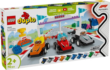 LEGO® DUPLO® 10445 F1® Team Rennautos mit Rennfahrern