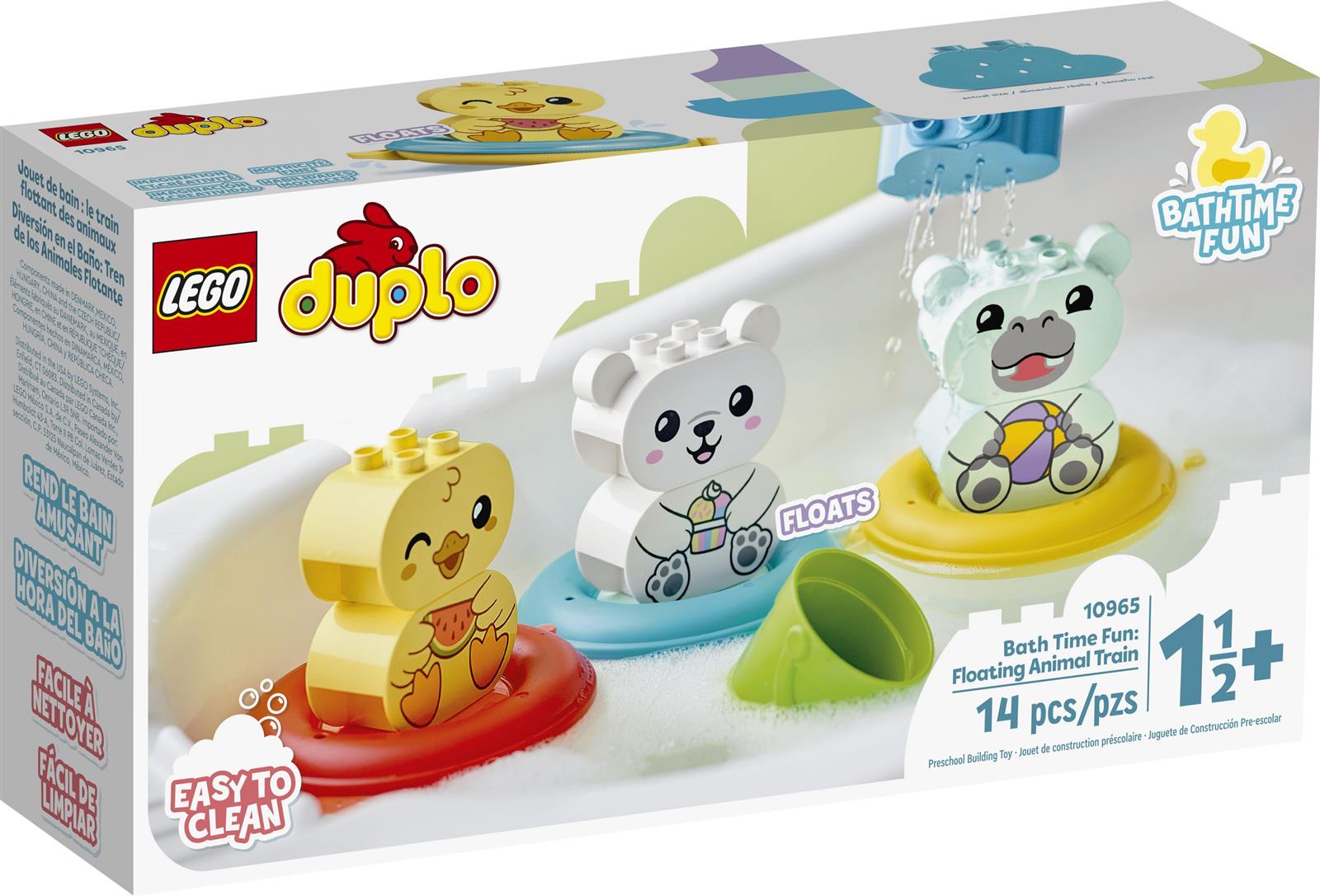 LEGO® Duplo® 10965 Badewannenspaß: Schwimmender Tierzug