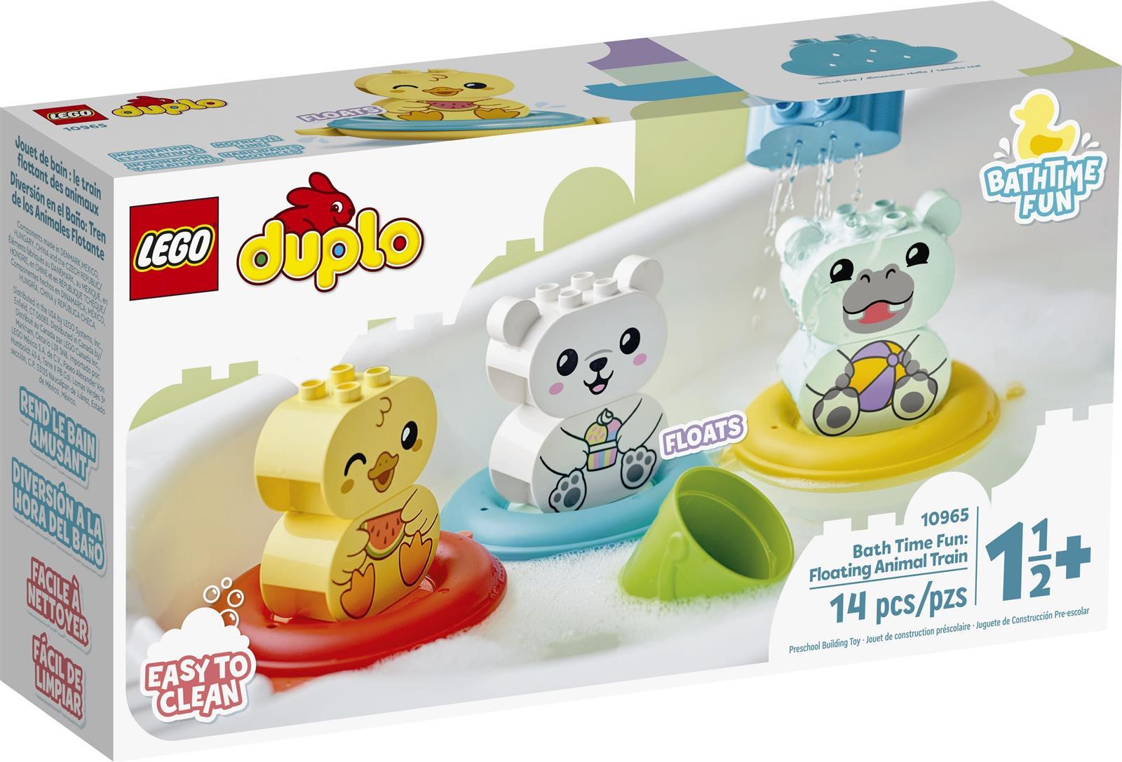 LEGO® Duplo® 10965 Badewannenspaß: Schwimmender Tierzug