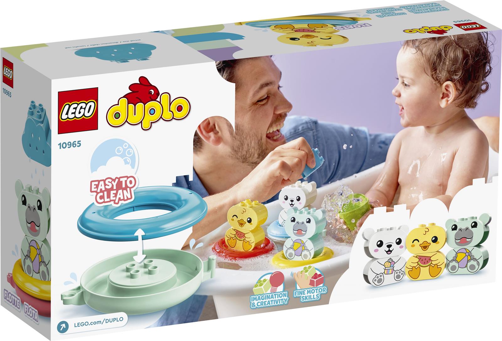 LEGO® Duplo® 10965 Badewannenspaß: Schwimmender Tierzug