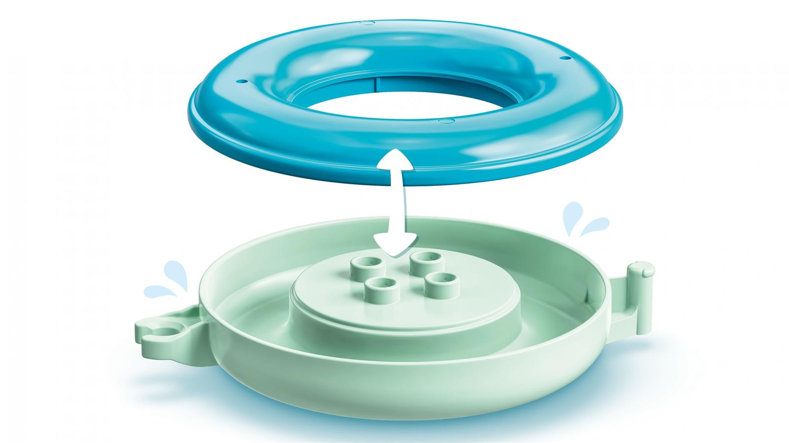 LEGO® Duplo® 10965 Badewannenspaß: Schwimmender Tierzug