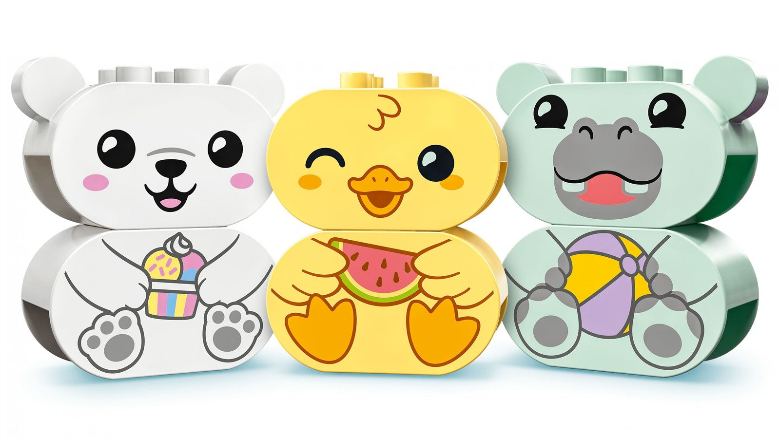 LEGO® Duplo® 10965 Badewannenspaß: Schwimmender Tierzug