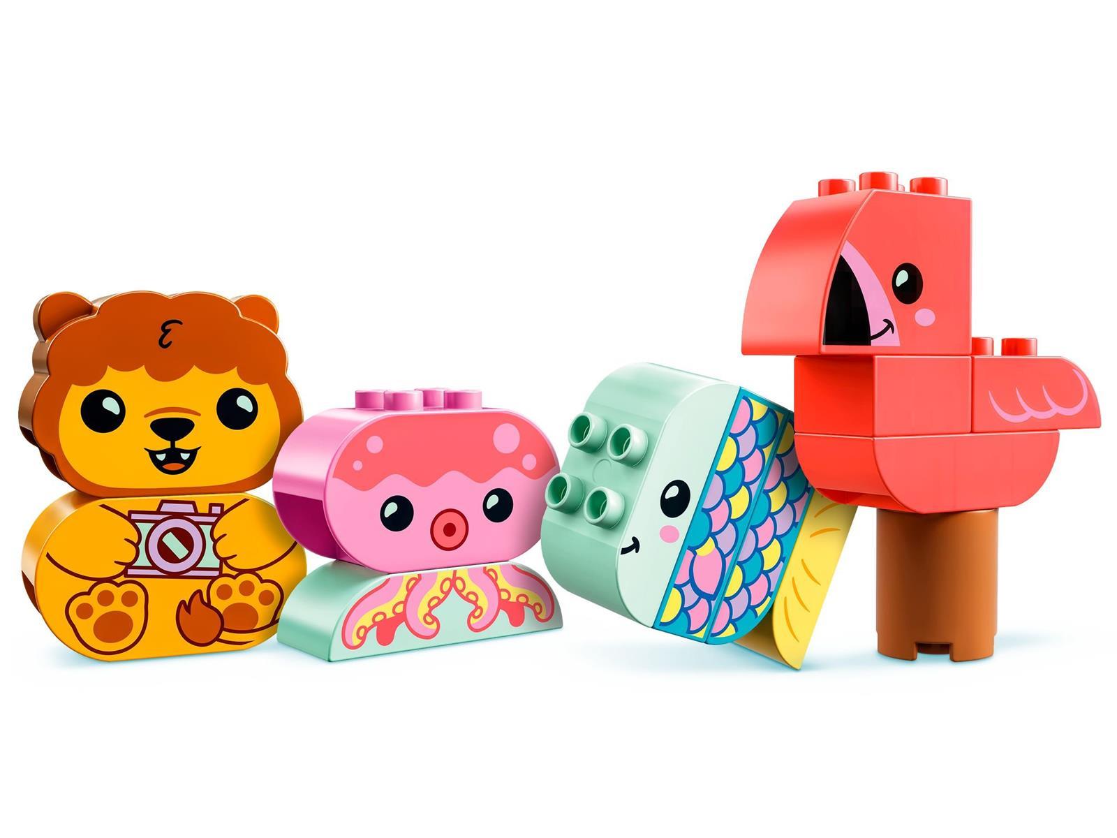 LEGO® DUPLO® 10966 Badewannenspaß: Schwimmende Tierinsel
