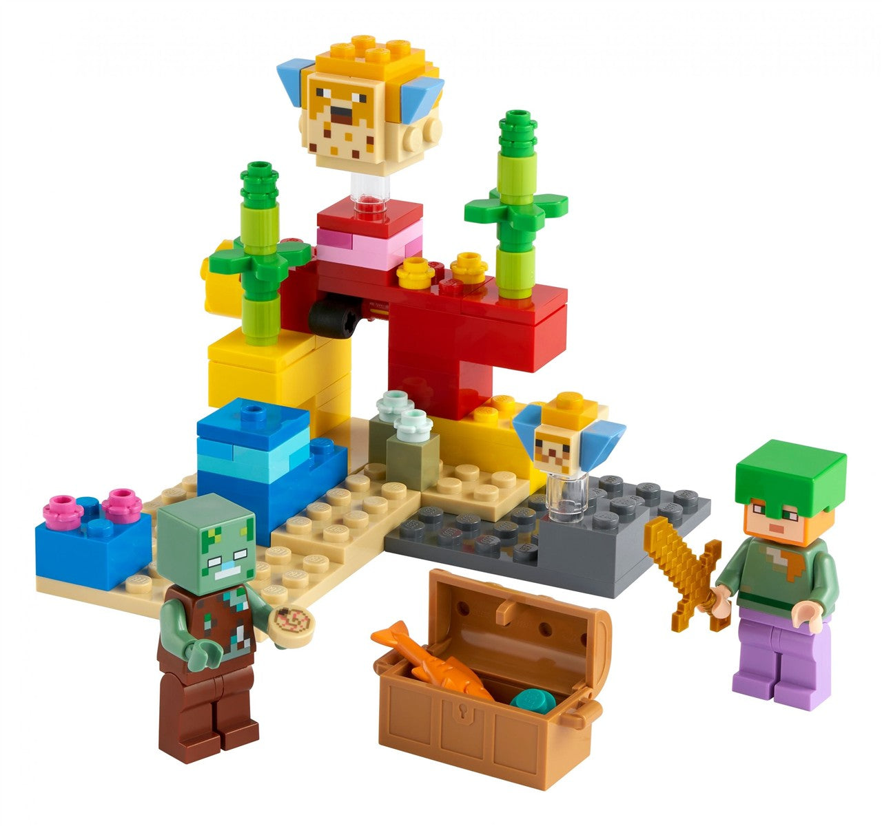LEGO® Minecraft™ 21164 Das Korallenriff