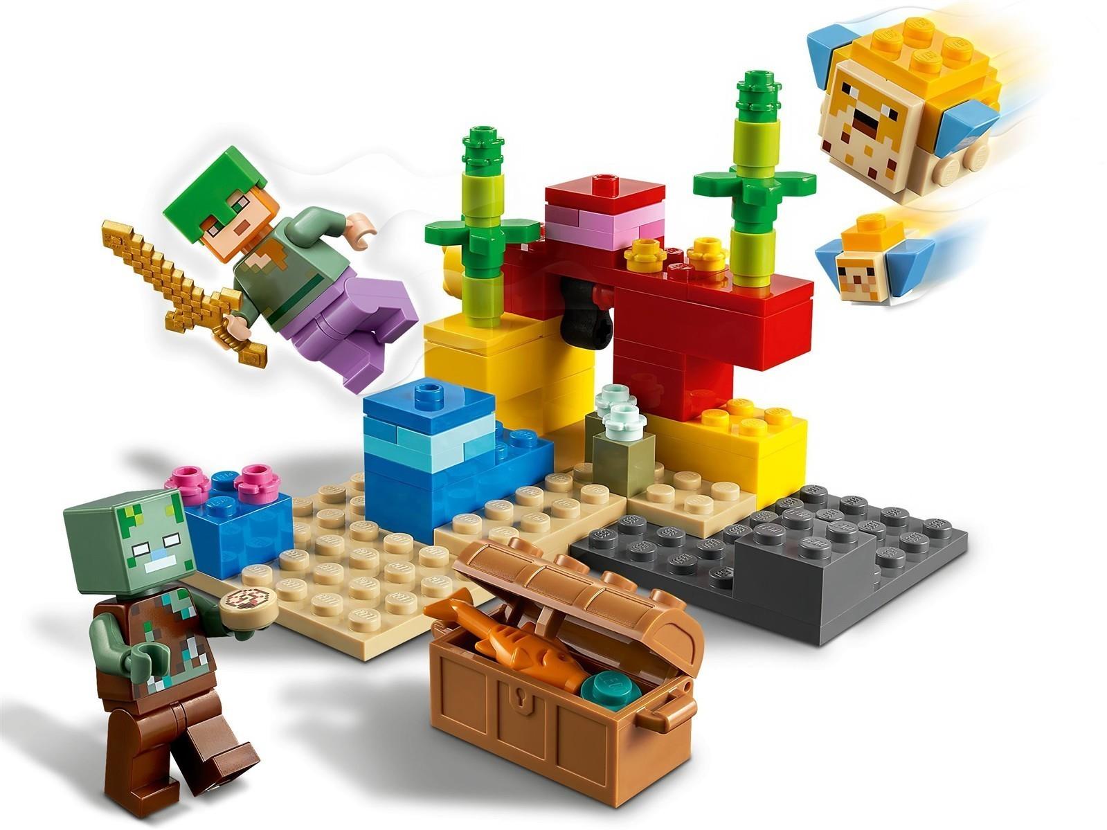 LEGO® Minecraft™ 21164 Das Korallenriff