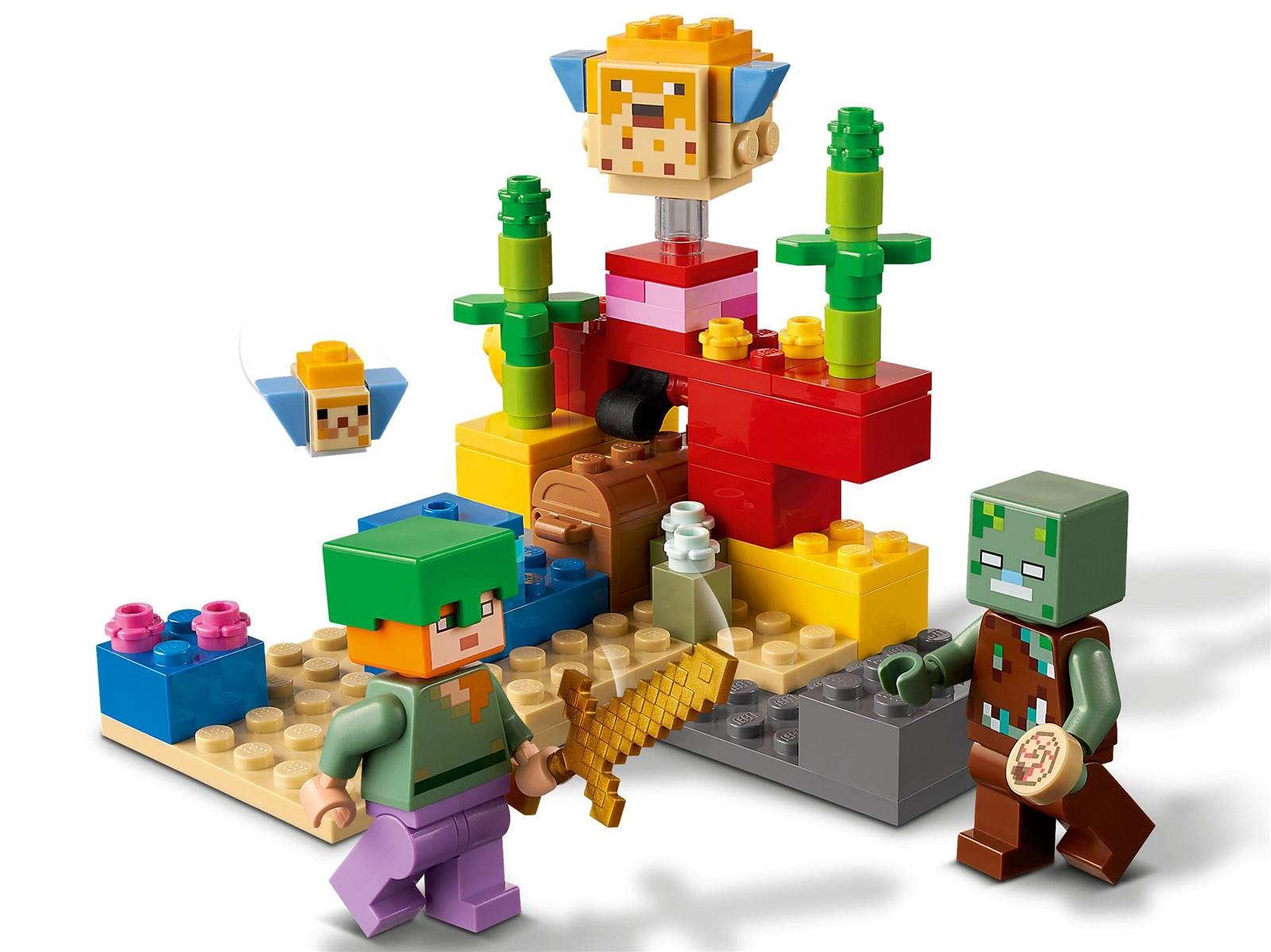 LEGO® Minecraft™ 21164 Das Korallenriff