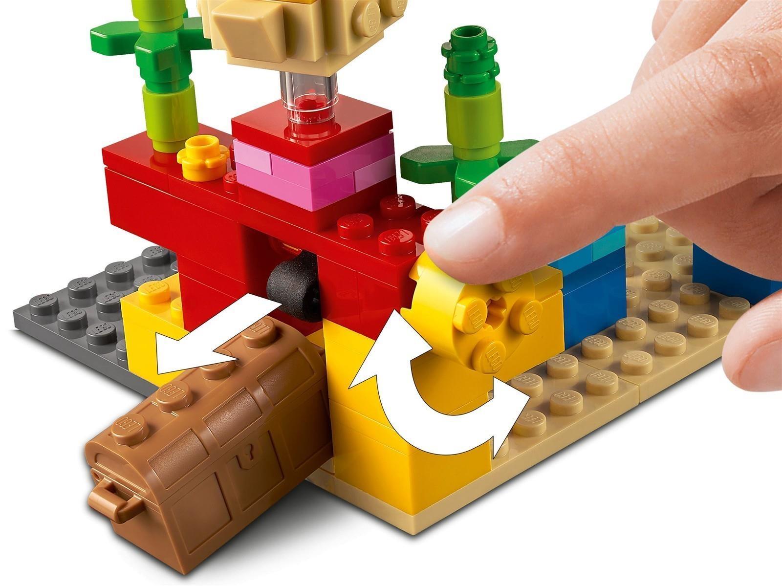 LEGO® Minecraft™ 21164 Das Korallenriff