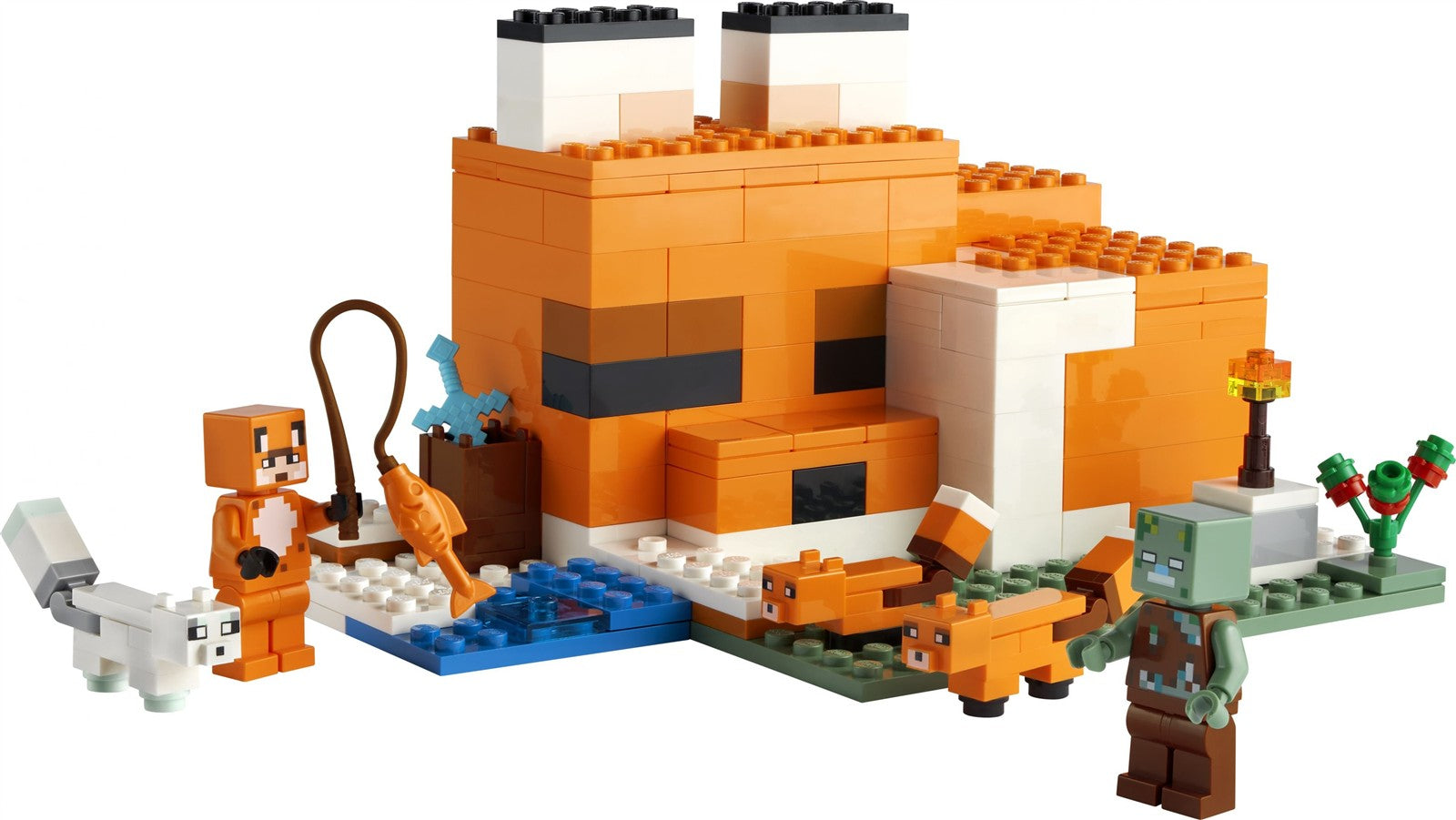 LEGO® Minecraft™ 21178 Die Fuchs-Lodge