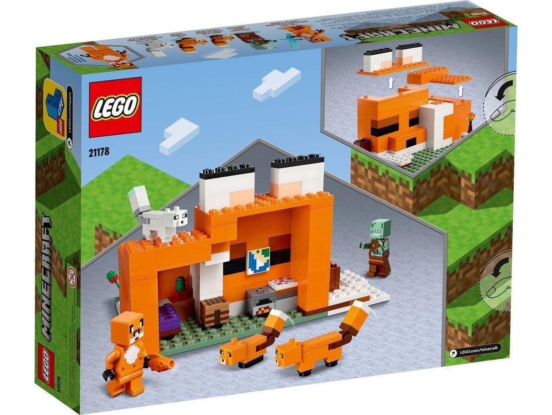 LEGO® Minecraft™ 21178 Die Fuchs-Lodge
