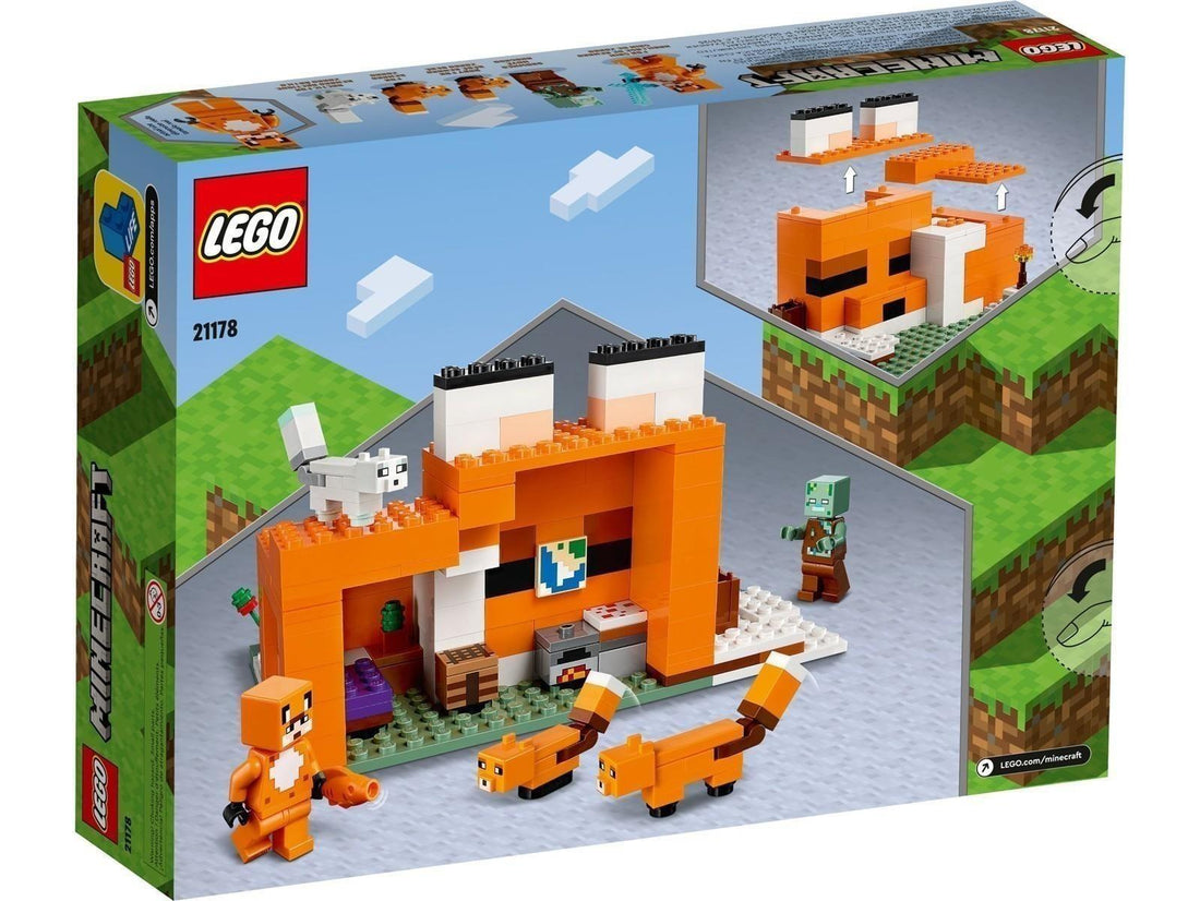 LEGO® Minecraft™ 21178 Die Fuchs-Lodge