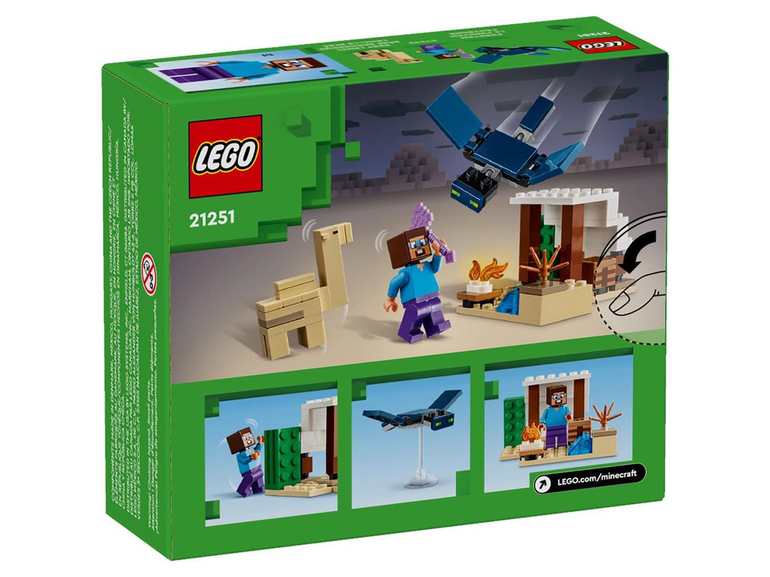 LEGO® Minecraft™ 21251 Steves Wüstenexpedition